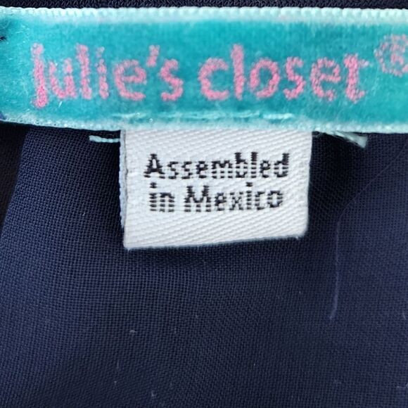 Julie's Closet Women's Sleeveless Sheer Back Hi Low Hem Top Size Large - Picture 7 of 8